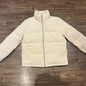 Levi's Women's Beige Puffer Jacket